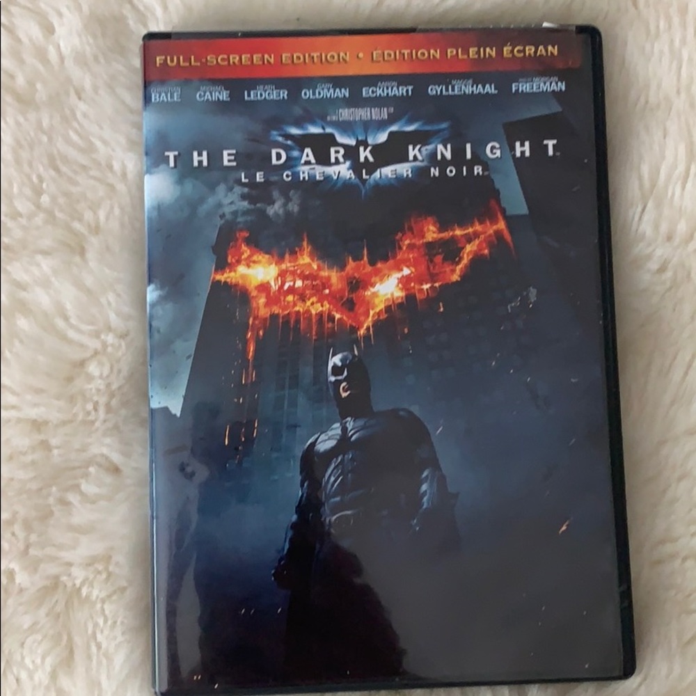 The dark knight DVD